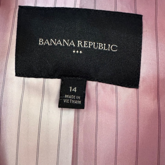 Banana Republic Factory Red Tailored Blazer – Size 14 - Picture 3 of 4